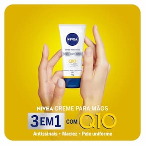 Creme Hidratante Para As Mãos Nivea  Q10 Plus Reparação 75g