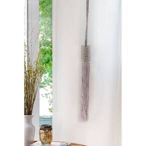 Pingente Para Cortina Bella Arte Infinity Cilindro Com Strass