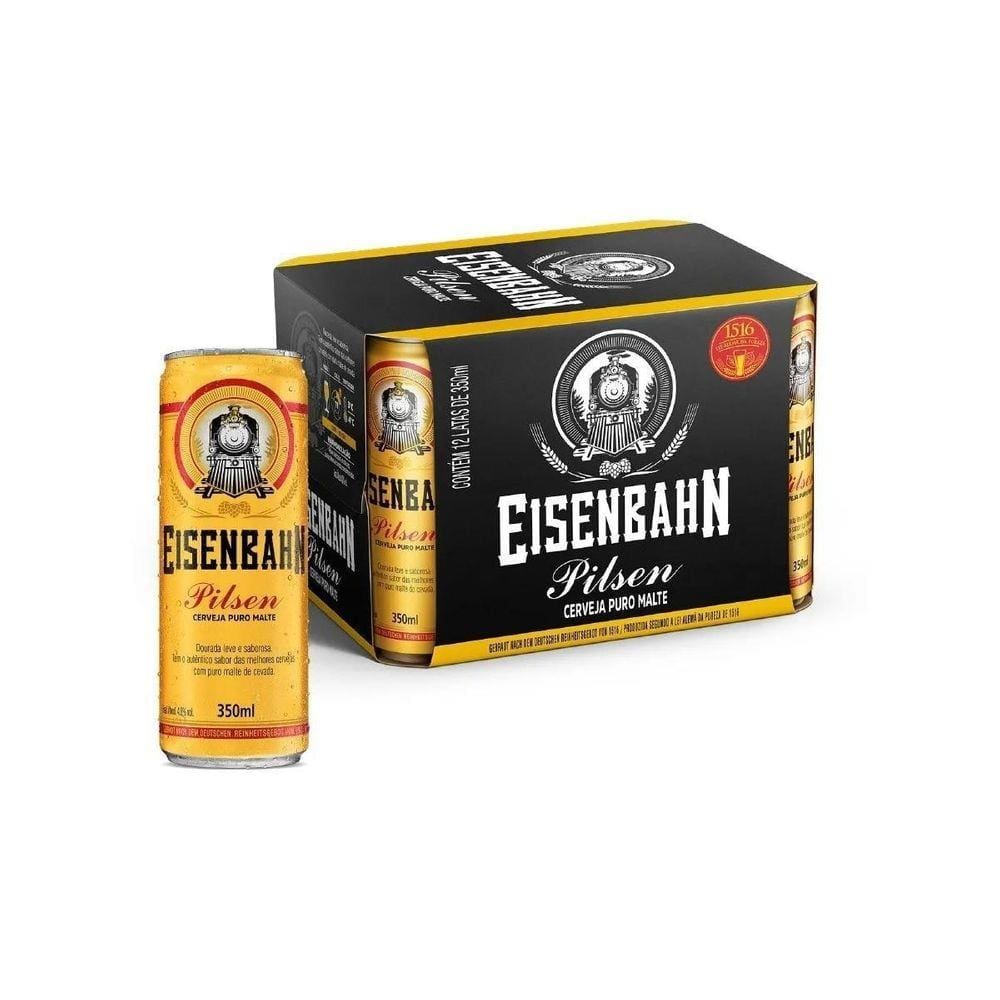 Cerveja Original, Pilsen, 350ml, Lata, Pack C/12