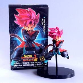 Super Dragon Ball Heroes Goku Xeno 7th Anniversary WCF Figure