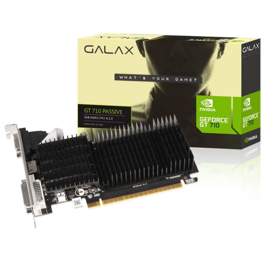 VGA 2G GALAX GT 710 DDR3 PART NUMBER 71GPF4Hi00GX