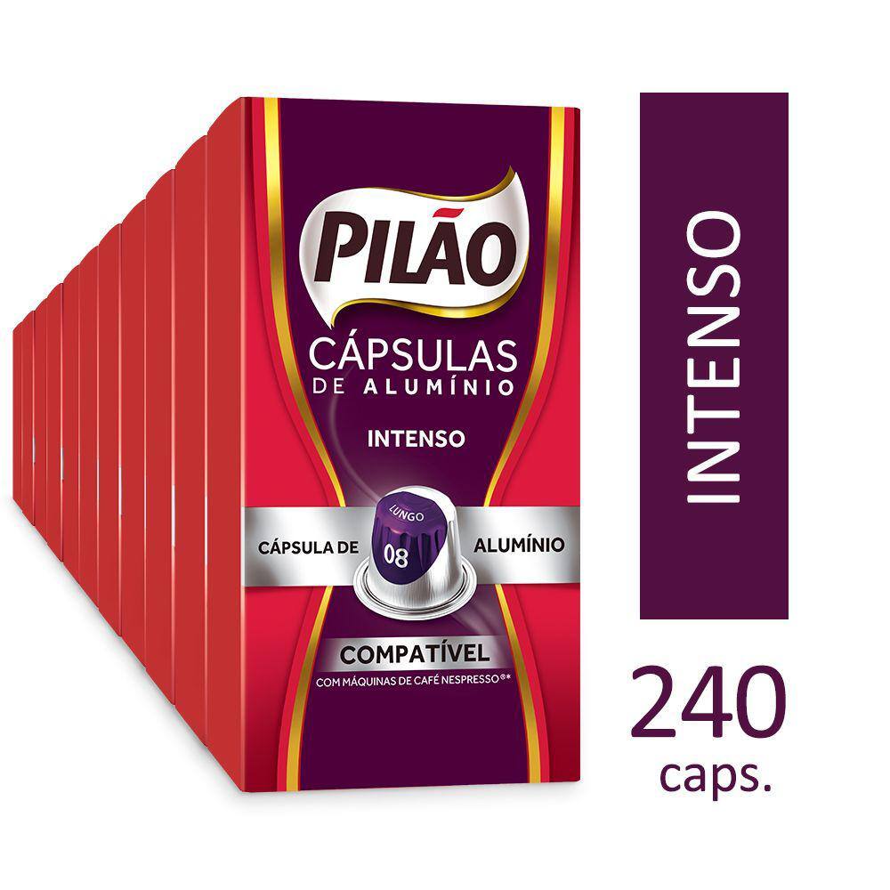 Kit 240 Cápsulas Lungo 8 20 Un