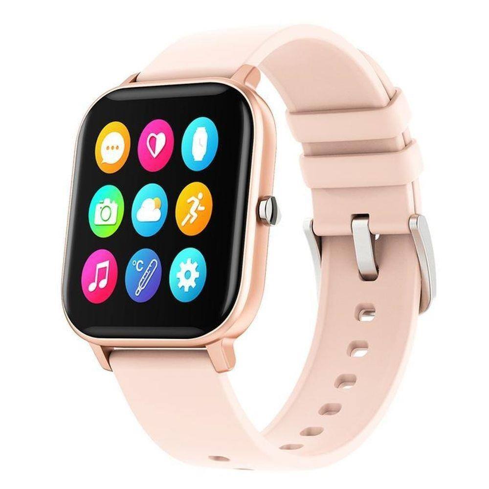 relógio smartwatch colmi p8 fitness tracker esportivo preto