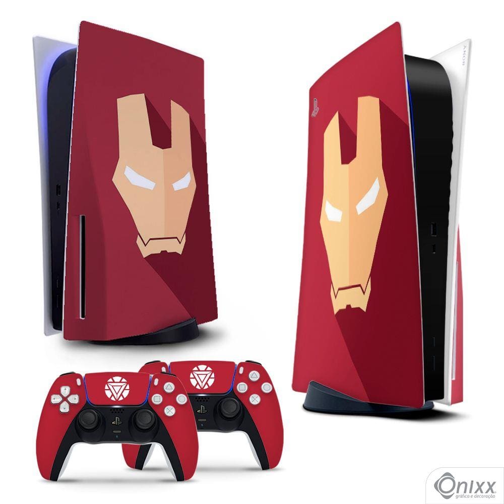 Skin PS4 PRO Adesiva Iron Man