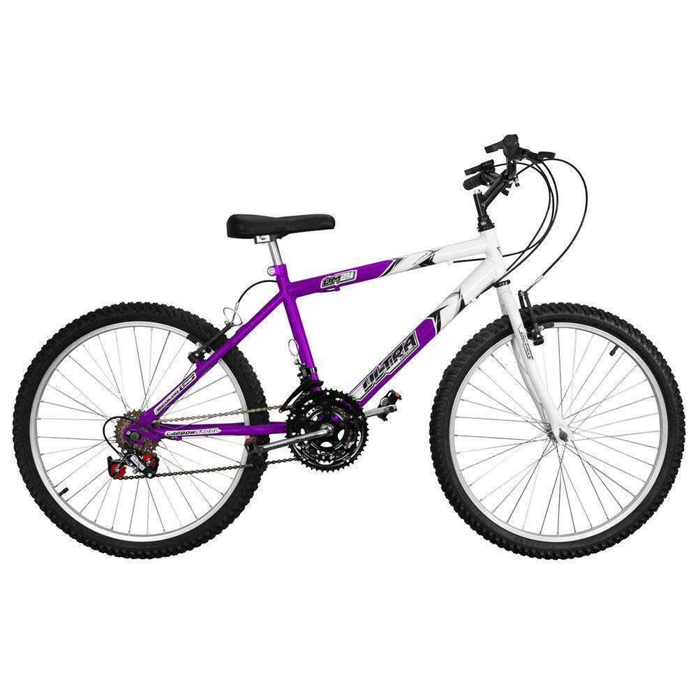 Bicicleta caloi florenca aro 24 cesto freio v brake 21 vel