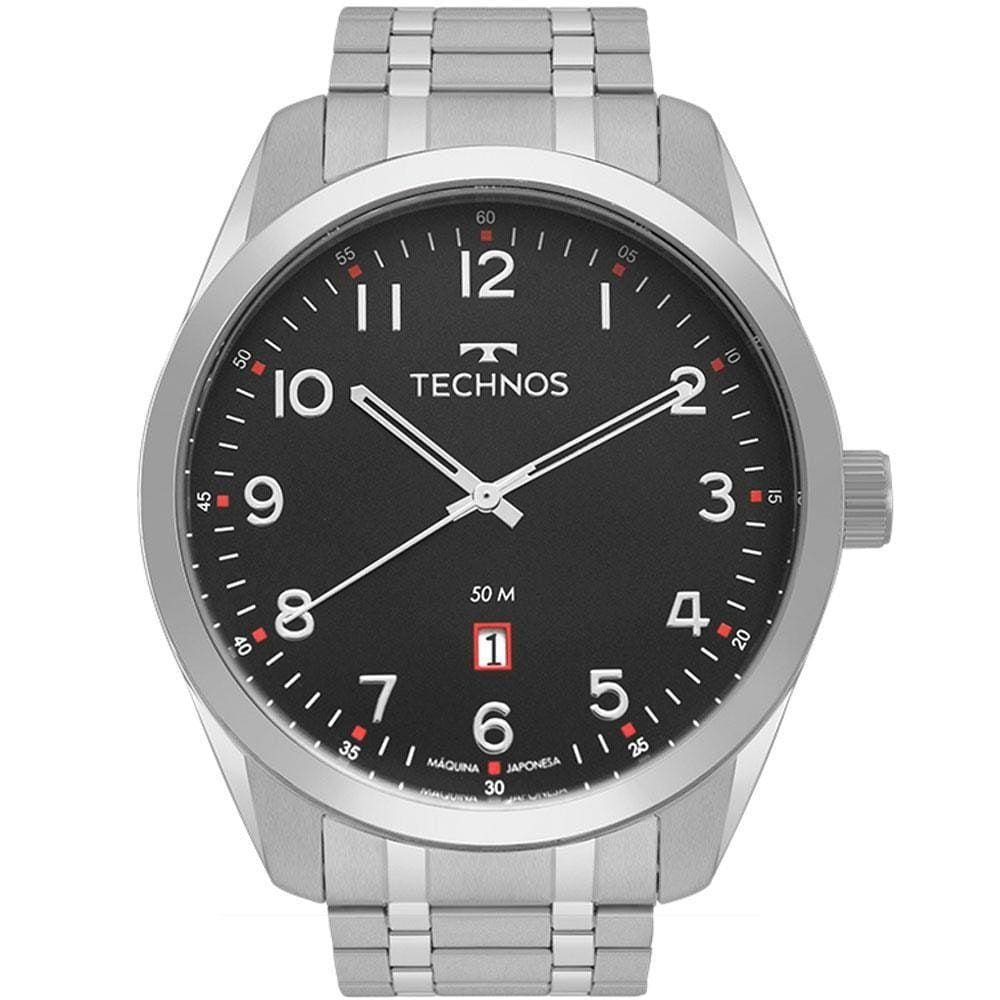 Relógio Technos Masculino Classic Steel 2115Msas