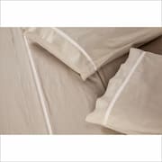 Jogo Lençol 4 Peças Queen 400 Fios Ponto Palito Casa Dona