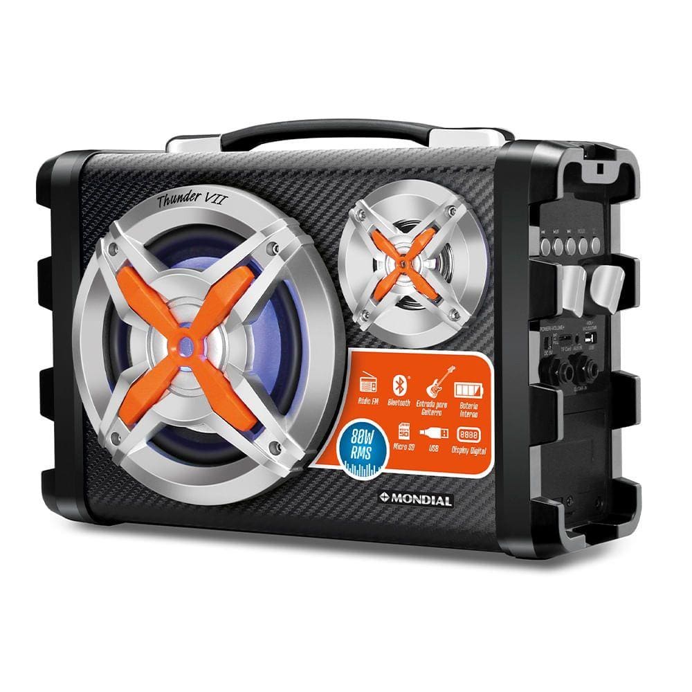 Caixa Amplificada Mondial Thunder VII MCO-07