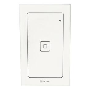 Interruptor Inteligente Outmat Touch Wi-Fi 4X2 1 Botão