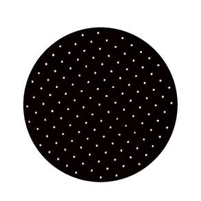 Tapete Culinário Perfurado Silicone Air Fryer 21,5 Preto Vem
