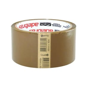 Kit 4 Fitas Adesivas Pvc 40M X 48Mm Embalagem Caixa Papelão
