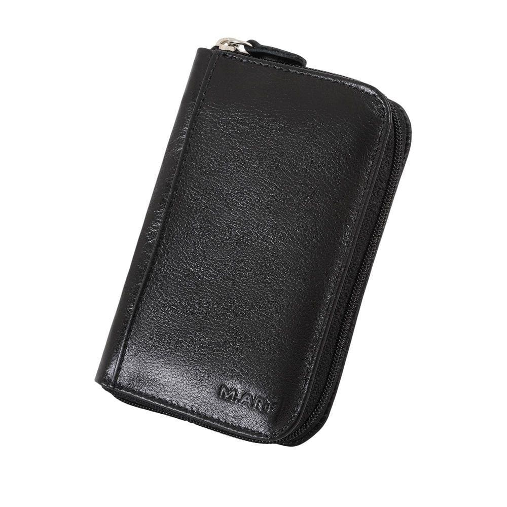 Carteira Masculina Couro Legítimo Zíper Cnh Rg M.Art 82