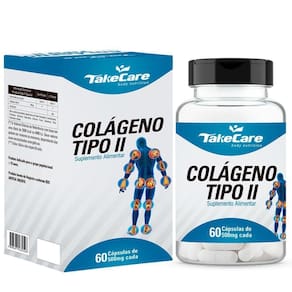 Colágeno Tipo 2 60 Cápsulas 1 Cápsula Ao Dia - Take Care
