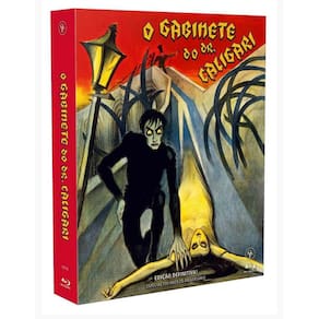 Blu-Ray O Gabinete Do Dr. Caligari Bd +Poster +Cards +Livre