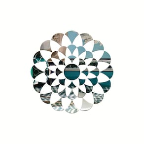 Espelho Decorativo Acrílico Mandala 65X65 Cm 41 Peças 38132