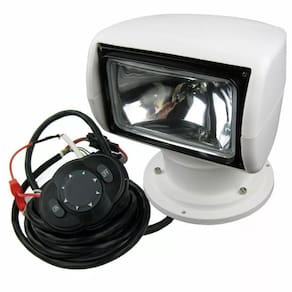 Farol Branco 360 Graus Com Controle Remoto Marinizado