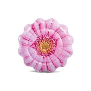 Colchão Inflável Flor Margarida Boia Piscina Pvc 142Cm