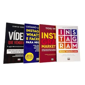 Kit Vendas Pelo Instagram Com 4 Livros