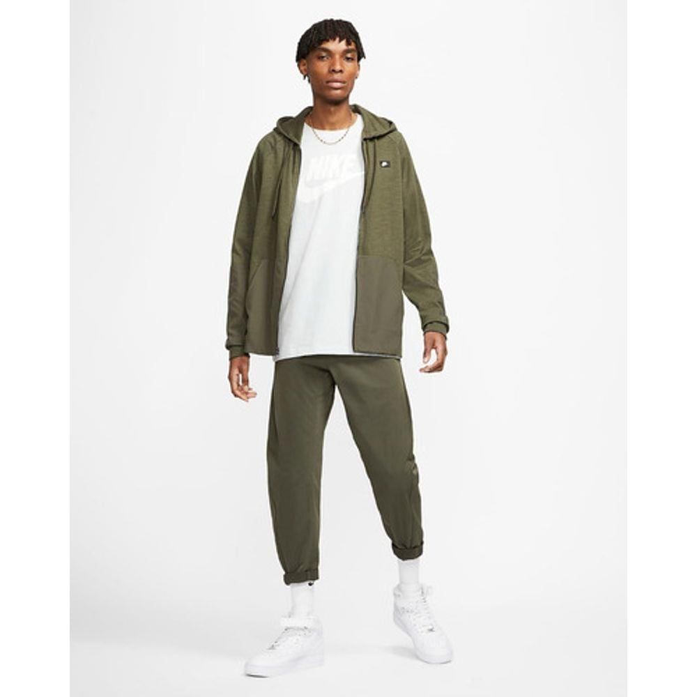 mens nike khaki moletom com capuz