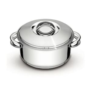 Caçarola Rasa Tramontina Inox 28cm Solar 7,1 Litros Prata