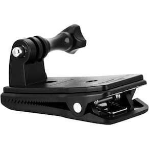 Suporte para alça de mochila grampo clip para câmera de ação com rotação 360 graus