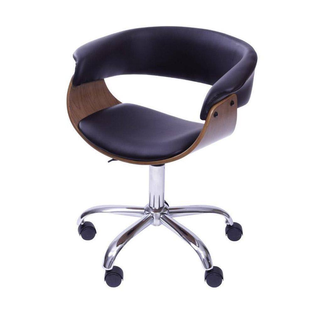 Cadeira Boxbit Elba Base Em Rodízio Café