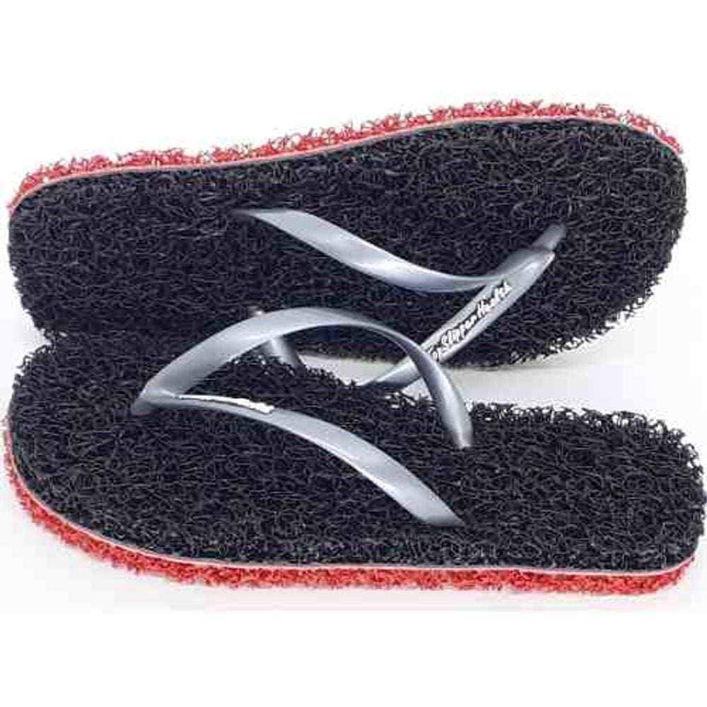 Chinelo De Banho Esponja Duplo Capacho Anti Derrapante