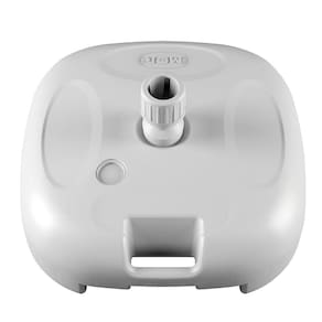 Base Plástica Para Guarda Sol Ombrelone Areia Ou Água Branco - Mor