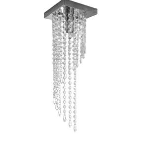 Lustre Em Acrílico Alto Brilho Para Sala De Estar E Lavabo