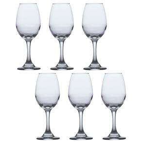 Conjunto Taças de Vidro 318ml Agua e vinho Tinto Luxo 6 Un