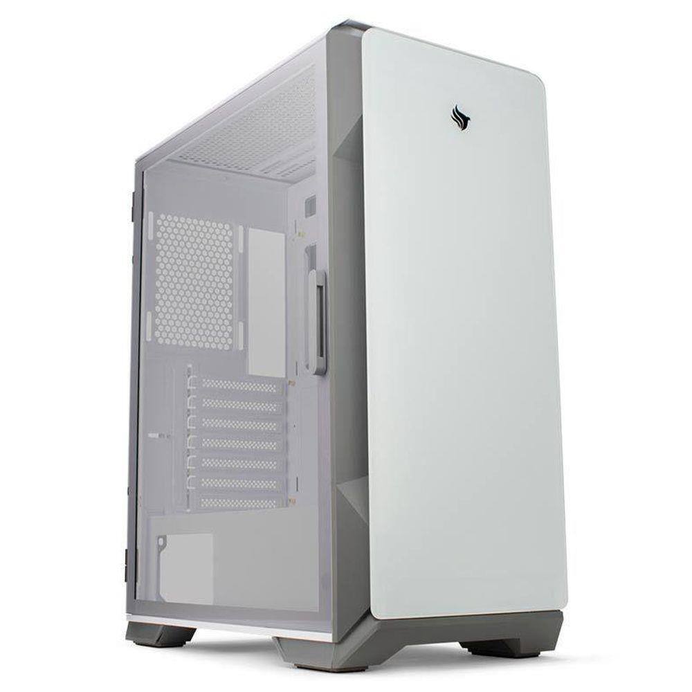 Gabinete Gamer Pichau Pouter 3 Lateral De Vidro PG-P03-WT
