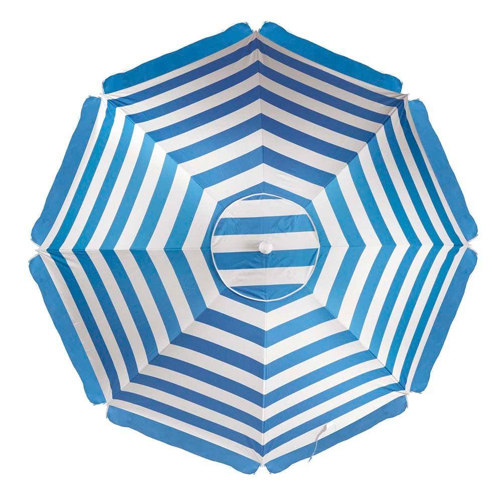 Guarda-Sol Alumínio 2,60m - azulclar