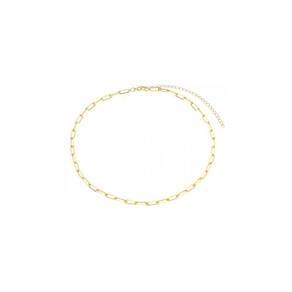 Pulseira Corrente Elos Finos Banhada Ouro 18K