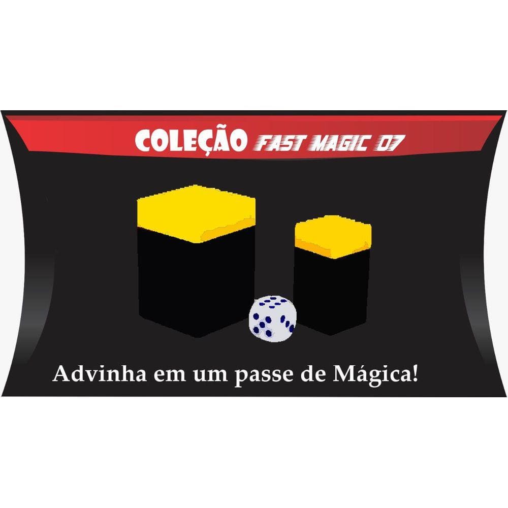 Dado Misterioso quadrado - Coleção Fast Magic N 07 R+