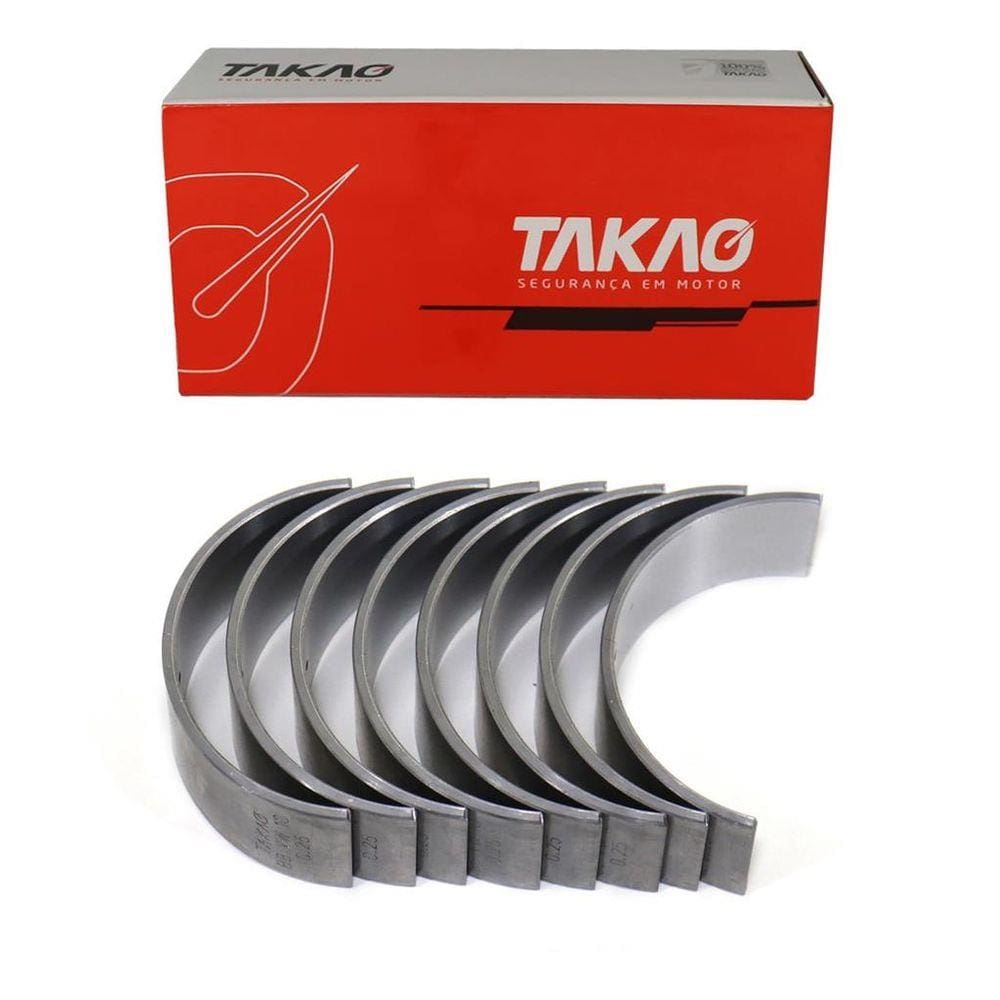 JOGO DE BRONZINAS DE BIELA GOL 1.0 8v /16v - STD TAKAO
