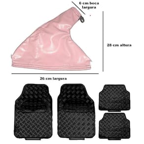 Coifa Freio Rosa Tapete Preto Toyota Previa
