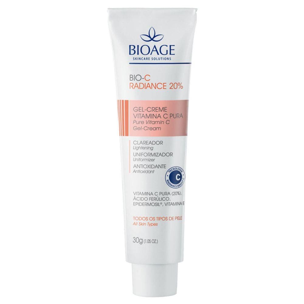 Vitamina C Radiance 20% Creme Clareador Facial Bioage 30g