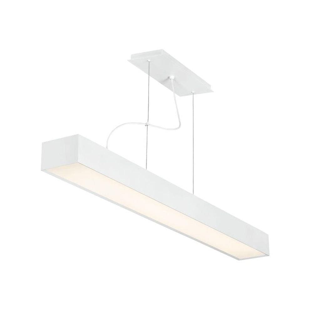 Lustre Pendente Newline Sobrepor III IN40331 G13 Bivolt Branco