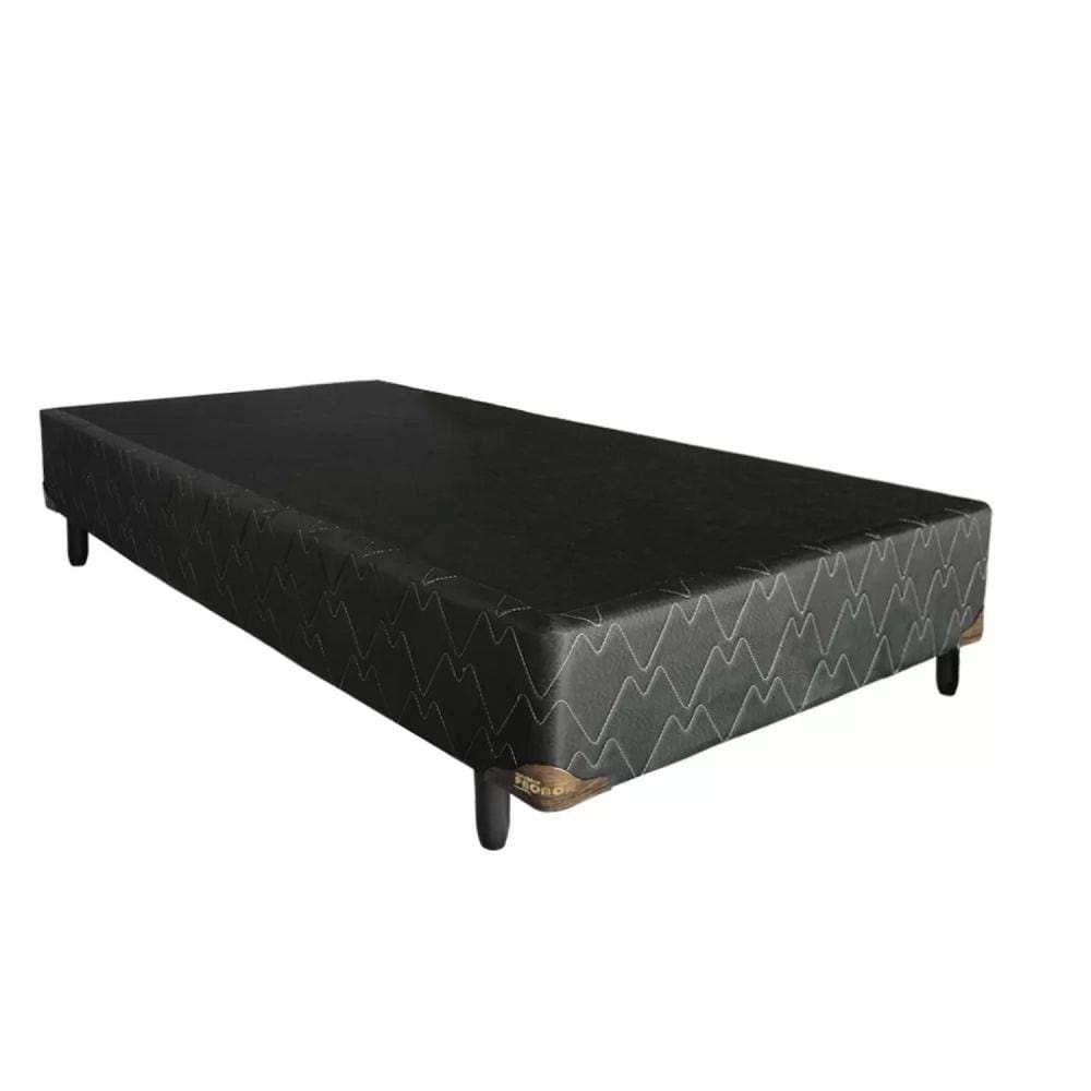Base Solteiro 88x188x25cm Probon Preto