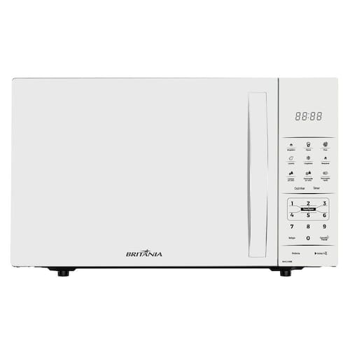 Micro-ondas Britânia 28 litros Branco BMO28BB - 127 Volts Menor preço em Micro-ondas Britânia 28 litros Branco BMO28BB - 127 Volts
