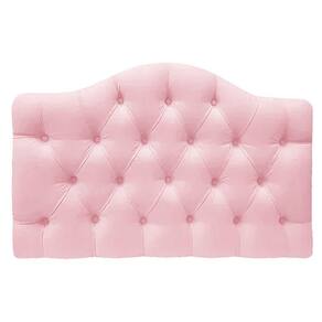 Cabeceira Suspensa Imperatriz 195 Cm King Size Rosa Bebê