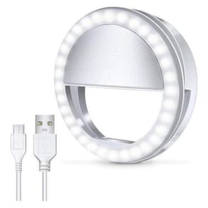 Flash Para Celular Luz Iluminação Ring Light Anel Led Selfie