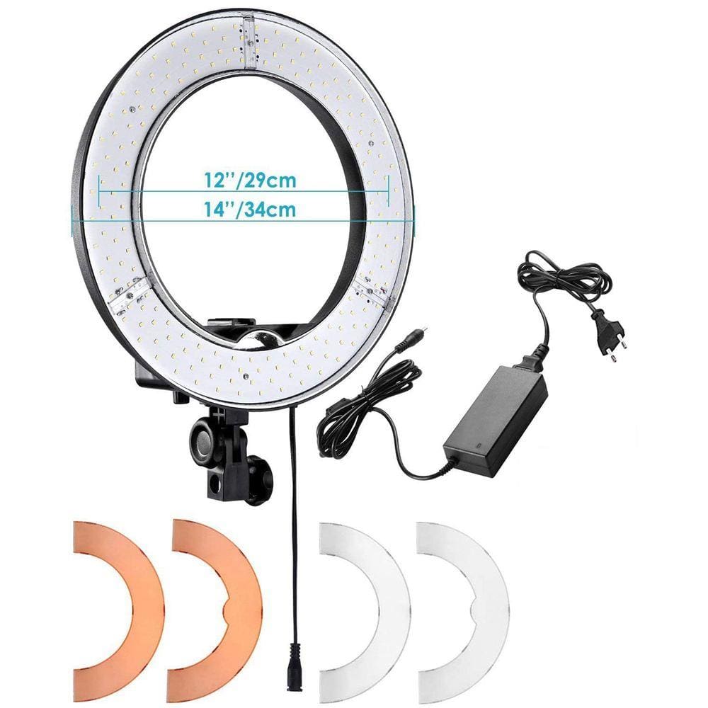 Iluminador LED Ring Light  12 Polegadas  Com Controle de Temperatura RL-12B