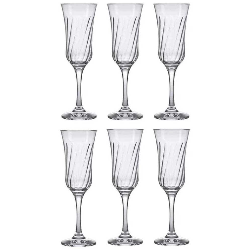 Jogo Com 6 Taças Nadir Lírio - 195ml