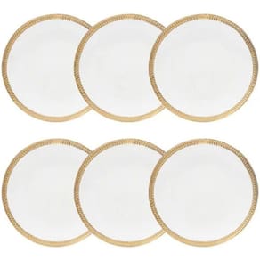 Jogo de 6 Pratos para Sobremesa em Porcelana Paddy - Wolff