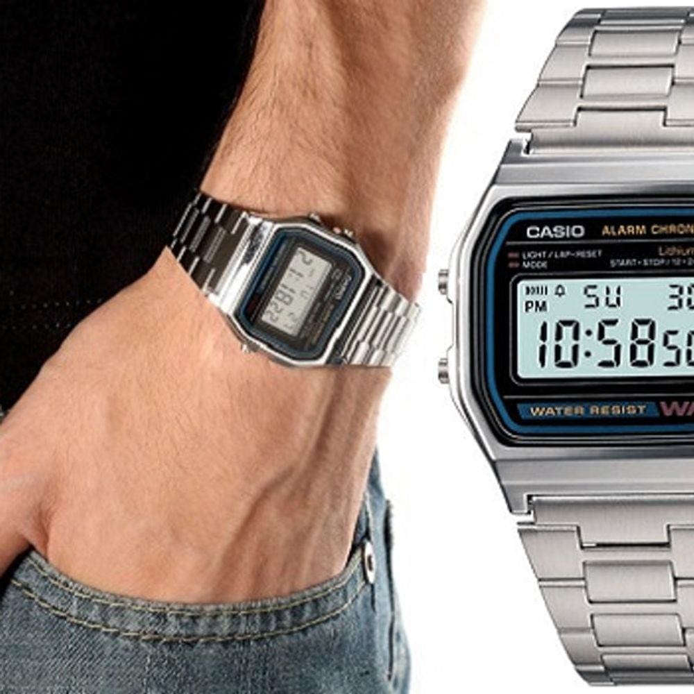 Relógio A158WA-1DF Vintage.