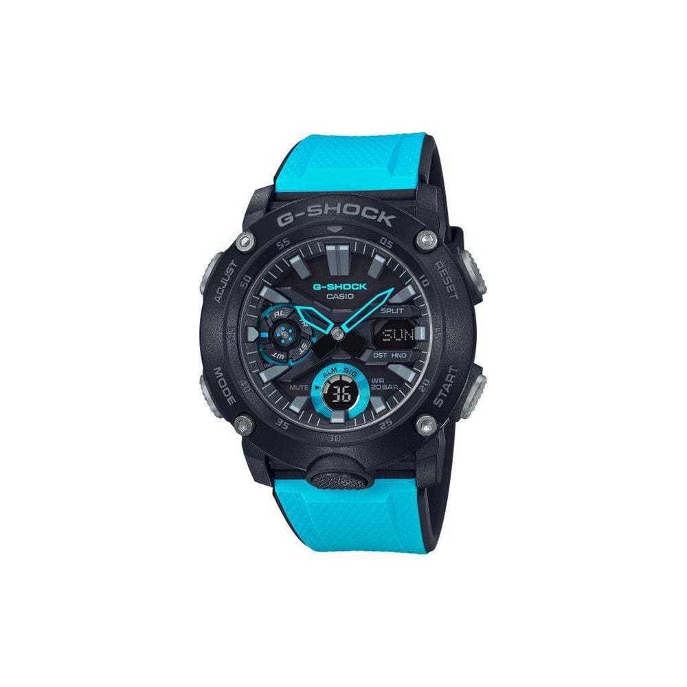 Relógio G-Shock Carbon Core Guard Azul Ga-2000-1A2Dr