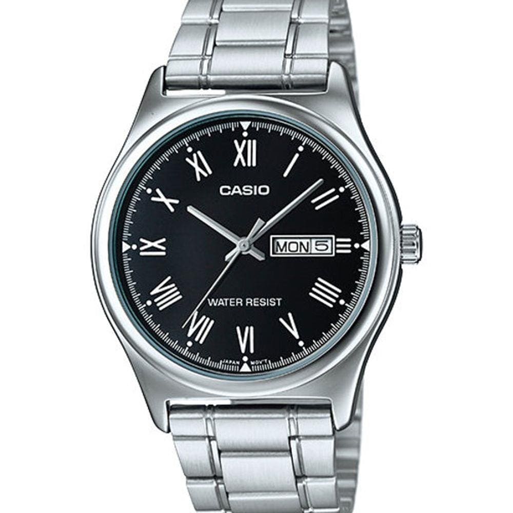 Relógio Masculino Mtp-v006d 1budf Prata Analogico
