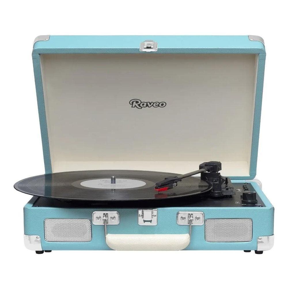 Toca Discos Raveo Sonetto Azul Reproduz E Grava Mp3