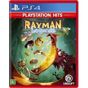 Jogo Videogame 4 Infantil Rayman Legends Novo Mídia Física